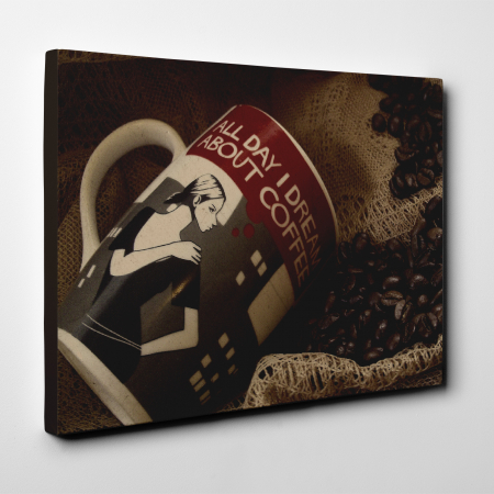 Tablou canvas bucatarie, Cana cafea [2]