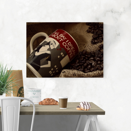 Tablou canvas bucatarie, Cana cafea [1]
