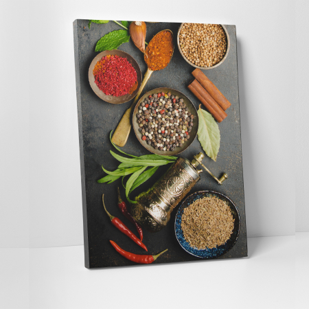Tablouri canvas Bucatarie - Tablou canvas bucatarie, Condimente picante