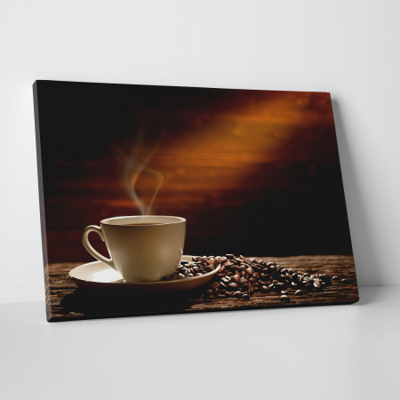 Tablouri canvas Bucatarie - Tablou canvas bucatarie, Decor cafea boabe