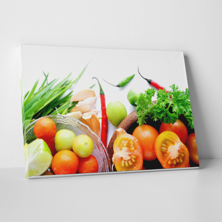 Tablouri - Tablou canvas bucatarie, Fresh Vegetables