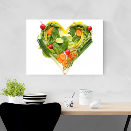 Tablou canvas bucatarie, Heart of Health [1]
