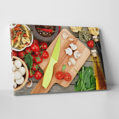 Tablouri - Tablou canvas bucatarie, Italian Pasta