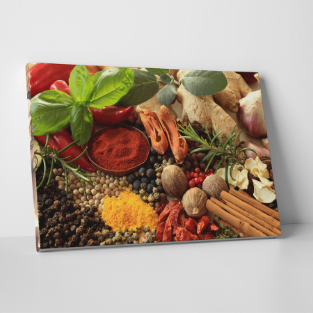 Tablouri canvas Bucatarie - Tablou canvas bucatarie, Nuts and Spices