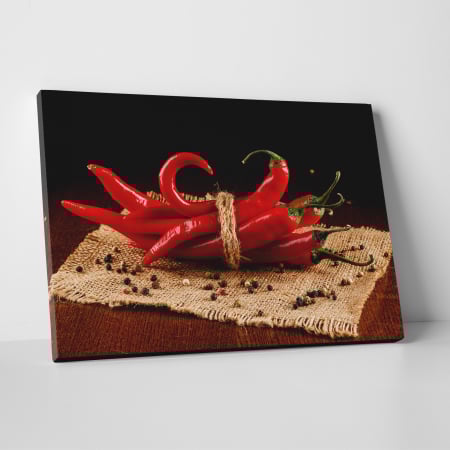 Tablouri canvas Bucatarie - Tablou canvas bucatarie, O legatura... picanta
