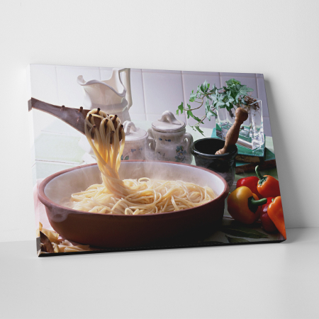 Tablouri canvas Bucatarie - Tablou canvas bucatarie, Pasta Time