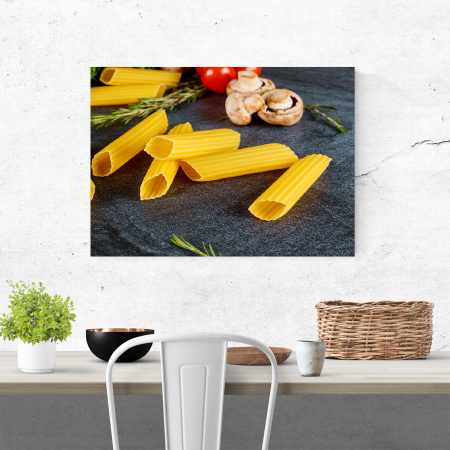 Tablou canvas bucatarie, Paste manicotti cu ciuperci [3]