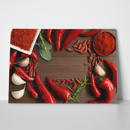 Tablou canvas bucatarie, Red and Hot [3]