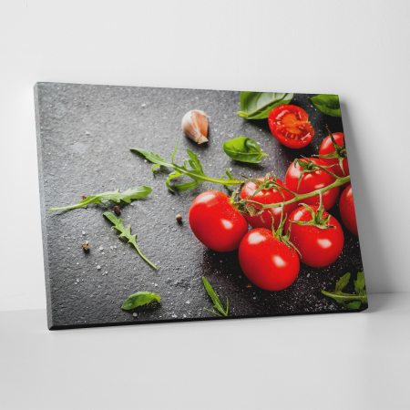 Tablouri canvas Bucatarie - Tablou canvas bucatarie, Rosii pentru salata