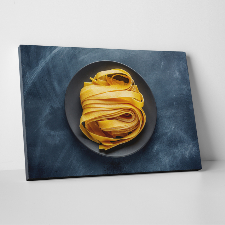 Tablouri canvas Bucatarie - Tablou canvas bucatarie, Spaghete pe o farfurie