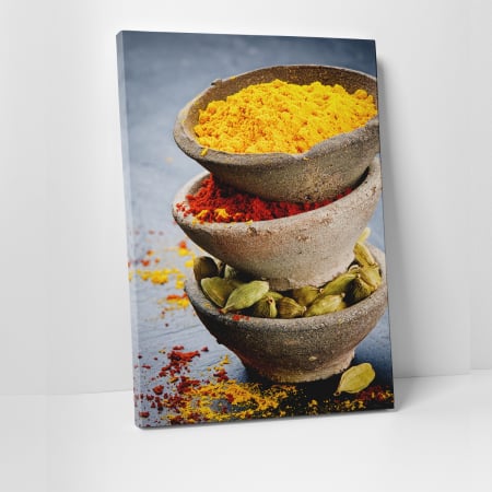 Tablouri canvas Bucatarie - Tablou canvas bucatarie, Turmeric and Cardamon