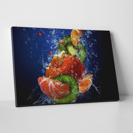 Tablouri canvas Bucatarie - Tablou canvas bucatarie, Water Fruits