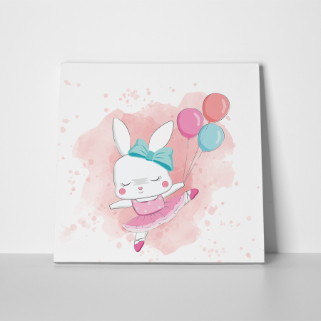 Tablouri canvas Copii - Tablou canvas cu desene pentru camera copiilor, O micuta dansatoare
