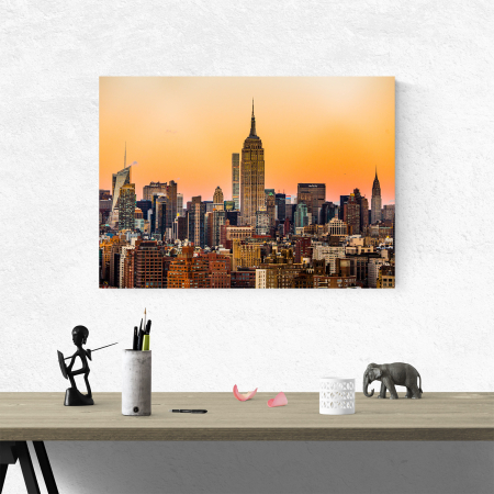 Tablou canvas destinatii faimoase, Empire State Building Sunrise [3]