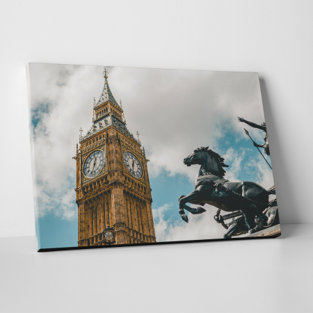 Tablouri canvas Destinatii - Tablou canvas destinatii faimoase, London Big Ben Tower