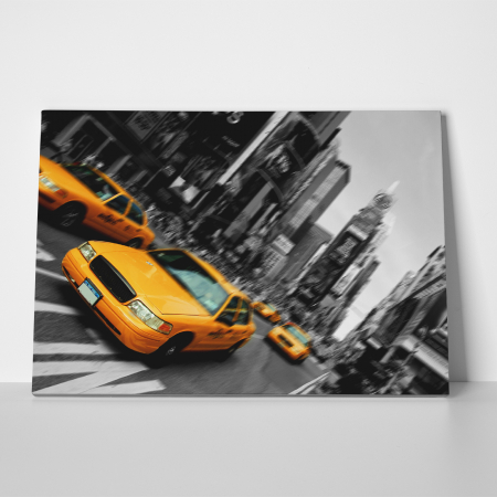 Tablou canvas destinatii faimoase, NYC Yellow Cab [2]