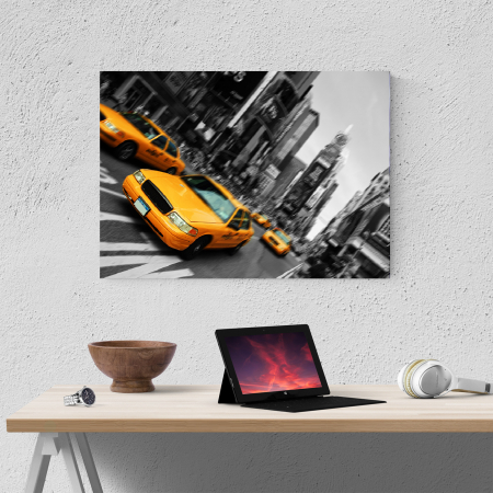 Tablou canvas destinatii faimoase, NYC Yellow Cab [3]