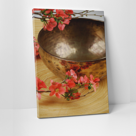 Tablouri canvas Feng Shui - Tablou canvas Feng Shui, motiv oriental, Bowl Roses