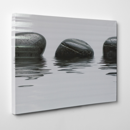 Tablou canvas Feng Shui, motiv oriental, Water Reflection Stones [2]