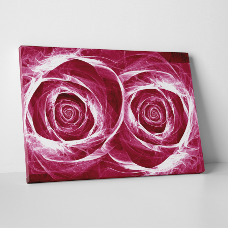 Tablouri canvas Natura - Tablou canvas floral, Magenta Roses