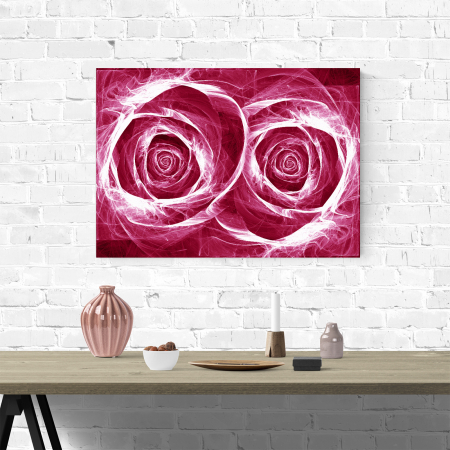 Tablou canvas floral, Magenta Roses [3]