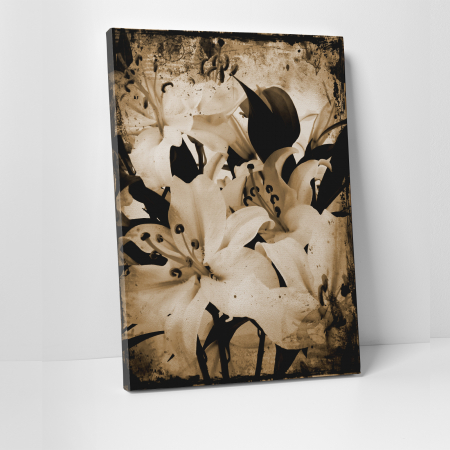 Tablouri canvas Natura - Tablou canvas floral, Pure White