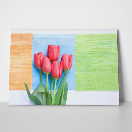 Tablou canvas floral, Red Tulips [1]