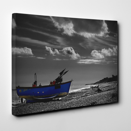 Tablou canvas natura, Blue Boat [1]