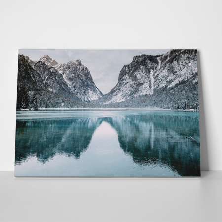 Tablou canvas, peisaj natura, Lac montan [1]