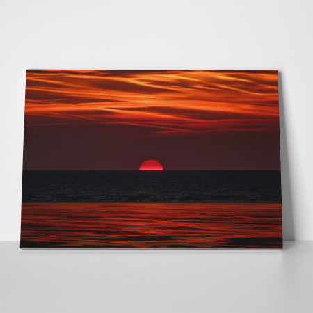 Tablou canvas, peisaj natura, Marea la apus [1]