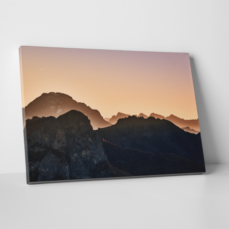 Tablouri - Tablou canvas, peisaj natura, Munti salbatici