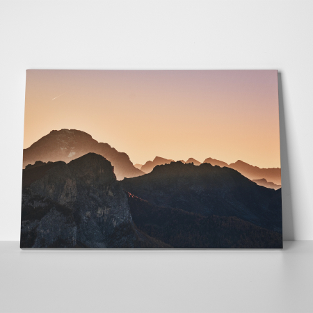 Tablou canvas, peisaj natura, Munti salbatici [1]