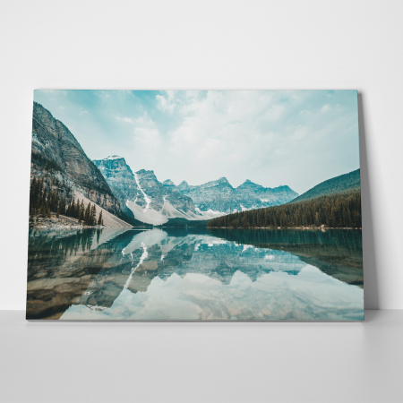 Tablou canvas, peisaj natura, Oglindire in lac [1]