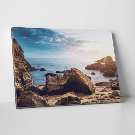 Tablouri canvas Natura - Tablou canvas, peisaj natura, Plaja salbatica