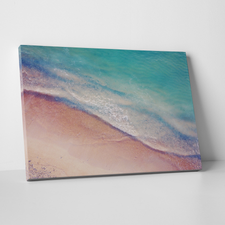 Tablouri canvas Natura - Tablou canvas, peisaj natura, Plaja si marea