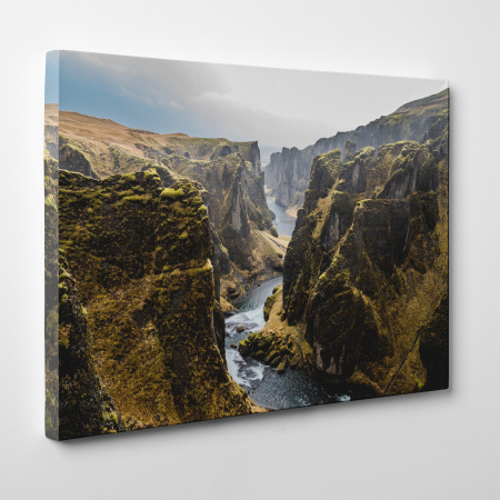 Tablou canvas, peisaj natura, Rau de munte [2]