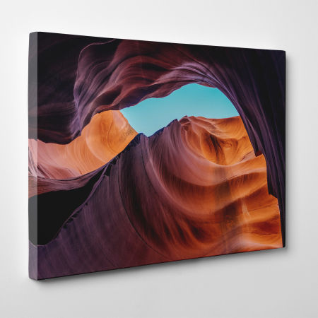 Tablou canvas, peisaj natura, Vedere din pestera [2]