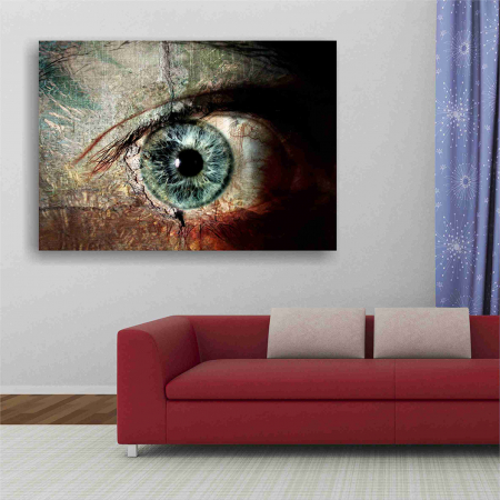 Tablou canvas people, The eye [4]