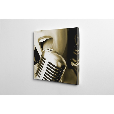 Tablou canvas retro, Karaoke [1]