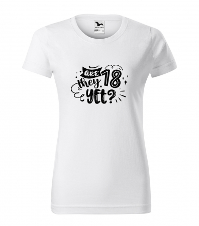 Tricouri tatici - Tricou cu mesaj, pentru parinti, idee de cadou, Are They 18 Yet
