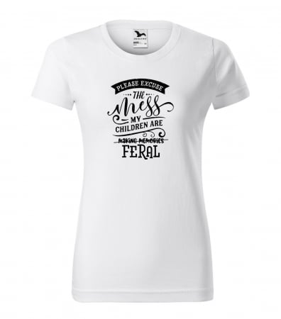 Tricouri tatici - Tricou cu mesaj, pentru parinti, idee de cadou, Excuse the Mess. My Kids Are REAL