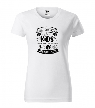 Tricouri tatici - Tricou cu mesaj, pentru parinti, idee de cadou, This is Just my Face Now