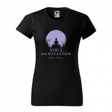Tricouri yoga - Tricou dama, idee de cadou, pentru pasionatii de yoga, Meditation Nature Activity