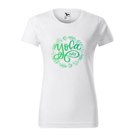 Tricouri yoga - Tricou dama, idee de cadou, pentru pasionatii de yoga, My Yoga Day