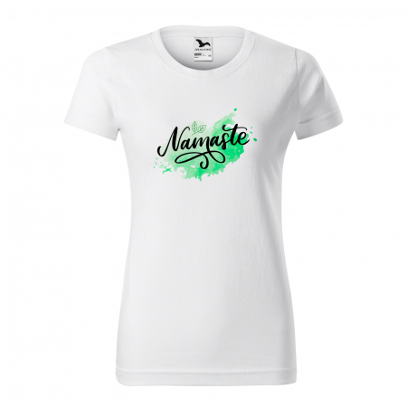 Tricouri yoga - Tricou dama, idee de cadou, pentru pasionatii de yoga, Namaste