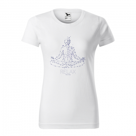 Tricouri yoga - Tricou dama, idee de cadou, pentru pasionatii de yoga, Relax This is Yoga