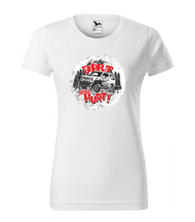 Tricouri offroad - Tricou, idee de cadou, pentru cei pasionati de offroad, Dirt Never Hurts