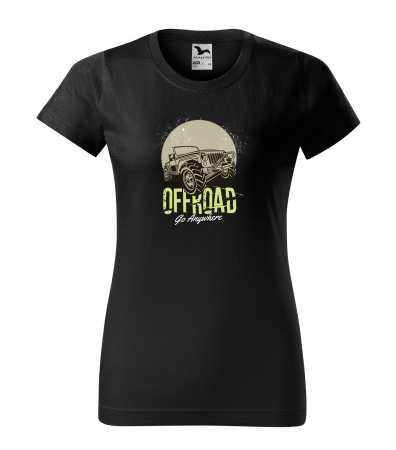 Tricouri offroad - Tricou, idee de cadou, pentru cei pasionati de offroad, Go Anywhere. Offroad