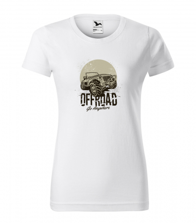 Tricouri offroad - Tricou, idee de cadou, pentru cei pasionati de offroad, Go Anywhere. Offroad