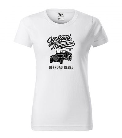 Tricouri offroad - Tricou, idee de cadou, pentru cei pasionati de offroad, Mountain. Offroad Rebel